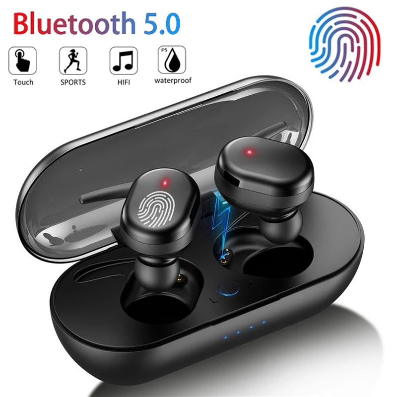 Y30 TWS Bluetooth headphone Wireless headset sports earplugs stereo music earbuds For Xiaomi smartphone IOS PK Y50 Pro6 I7s Pro6